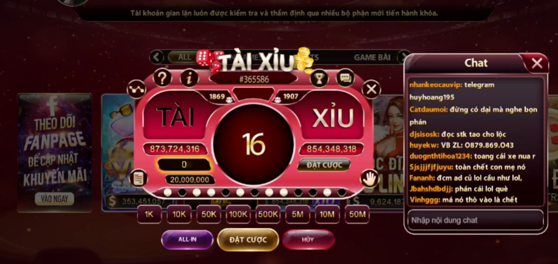 tài xỉu